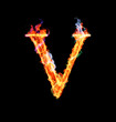 V di fuoco magico