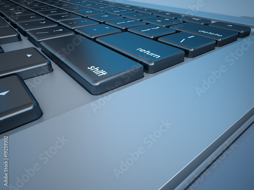 Illustration: Notebook's Keyboard Closeup Series (Concept of IT/digital world) Notebook's Keyboard Closeup Series (Concept of IT/digital world)