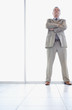 Full length of a senior business man