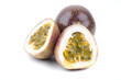 halved passion fruit