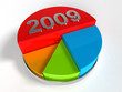 3d Circular diagram colorful 2009