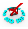 No - Box Marked in Survey