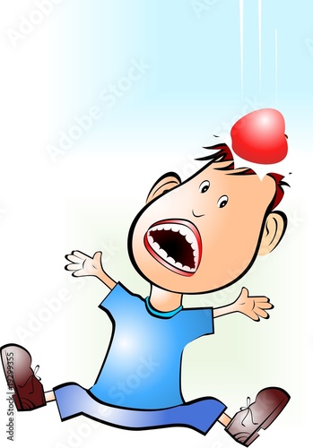 Illustration: Illustration of a cartoon boy Illustration of a cartoon boy