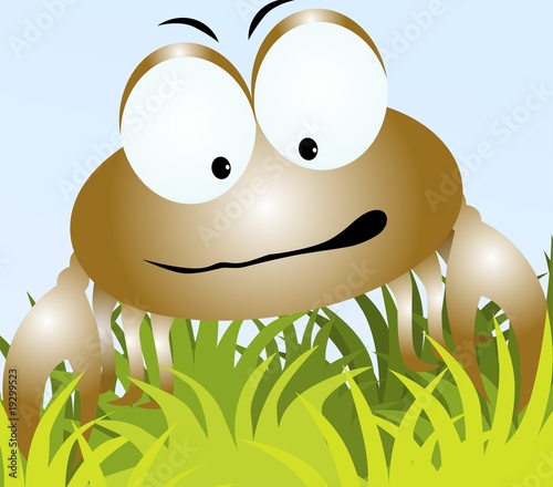 Illustration: Illustration of a cartoon crab Illustration of a cartoon crab