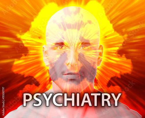 Illustration: Male psychiatry treatment Male psychiatry treatment