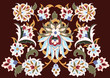 Traditional antique ottoman turkish design