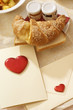 colazione con biglietto di san valentino