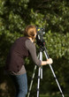 Caméraman et sa caméra 16mm