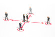 Red de equipo de trabajo