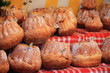 Kougelhopfs alsaciens au marché de Strasbourg