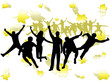 Illustration of sport silhouettes Illustration of sport silhouettes