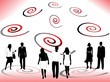 Illustration of business people Illustration of business people