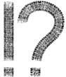 Traces de pneus et ponctuation (détouré)