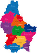 Cantons of Grand Duchy of Luxembourg