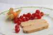 foie gras de canard aux groseilles