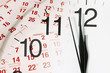 Calendar and Clock Face Calendar and Clock Face