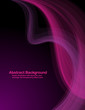 Abstract  pink and purple transparent waves