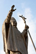 Statue of Pope John Paul II in the Poland