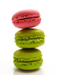 macaron fraise pistache