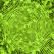 abstract turbo green background