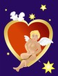 Angel in the star sky Angel in the star sky