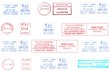 french postmarks background