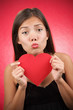 Funny Valentines Day woman alone