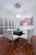 Luxury home dining room interior