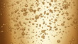 bubbles of champagne (seamless loop)