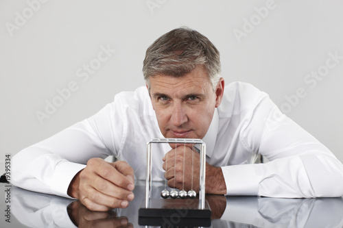 Photo: Thinking of strategy Thinking of strategy