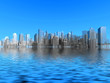 Abstract city.