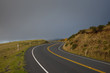 Curvy road at Haleakala National Park, Maui, Hawaii