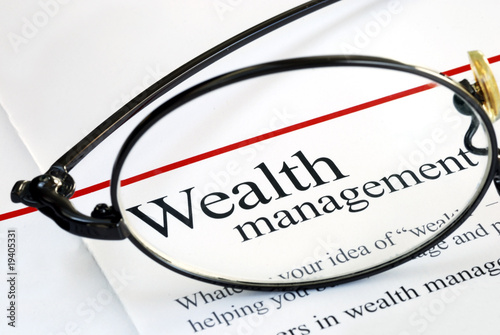 Foto: Focus on wealth management and money investing Focus on wealth management and money investing