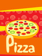 Pizza vector illustration. Pizza vector illustration.