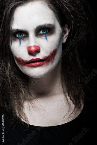 Photo: scary clown scary clown