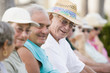 Foto: Seniors watching a game Seniors watching a game