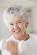 Senior exercising