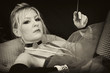 Photo: beautiful sepia woman beautiful sepia woman