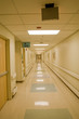 a hospital corridor