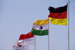 verschiedene Flaggen