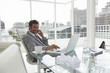 Businessman at work