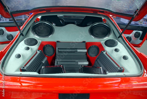 Photo: Car audio system Car audio system