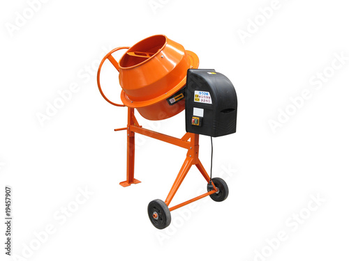 Photo: concrete mixer concrete mixer