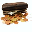 Geld zum Einkaufen