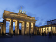 Brandenburger Tor zur blauen Stunde Brandenburger Tor zur blauen Stunde