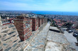 City view from Trigonion tower of upper town, Thessaloniki