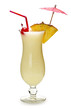 Pina colada cocktail