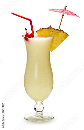 Photo: Pina colada cocktail Pina colada cocktail