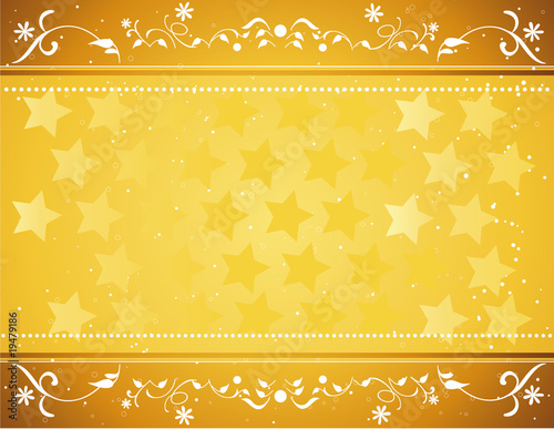 gold stars background. Gold star background vector