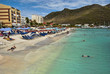Coast in Saint Maarten Island, Dutch Antilles